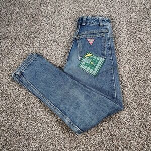 Vintage Georges Marciano for Guess Womens 26x29 Jeans High Waist Tapered Leg USA